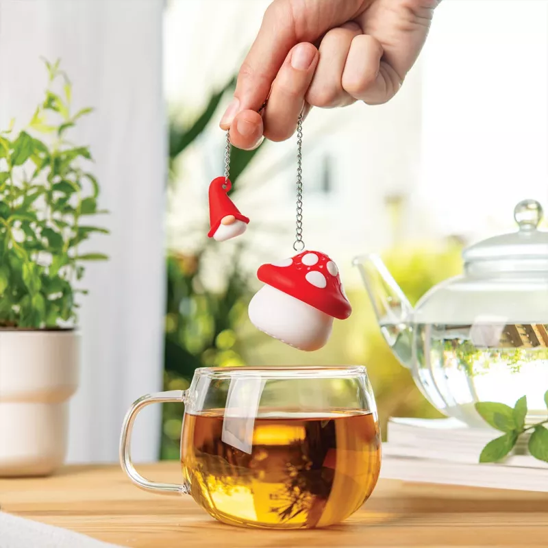 OTOTO Enchan-Tea thee-ei - tovenaarsontwerp siliconen losse-theezeef