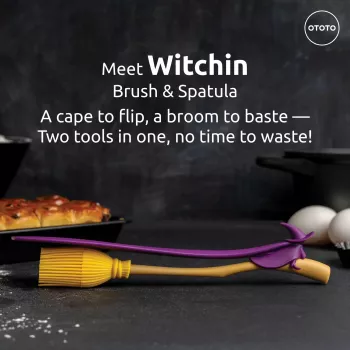 OTOTO Witchin bakkwast en deegschraper set (OT2230)