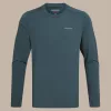 Craghoppers NosiLife Abel LS T-shirt - Blue Stone, maat L