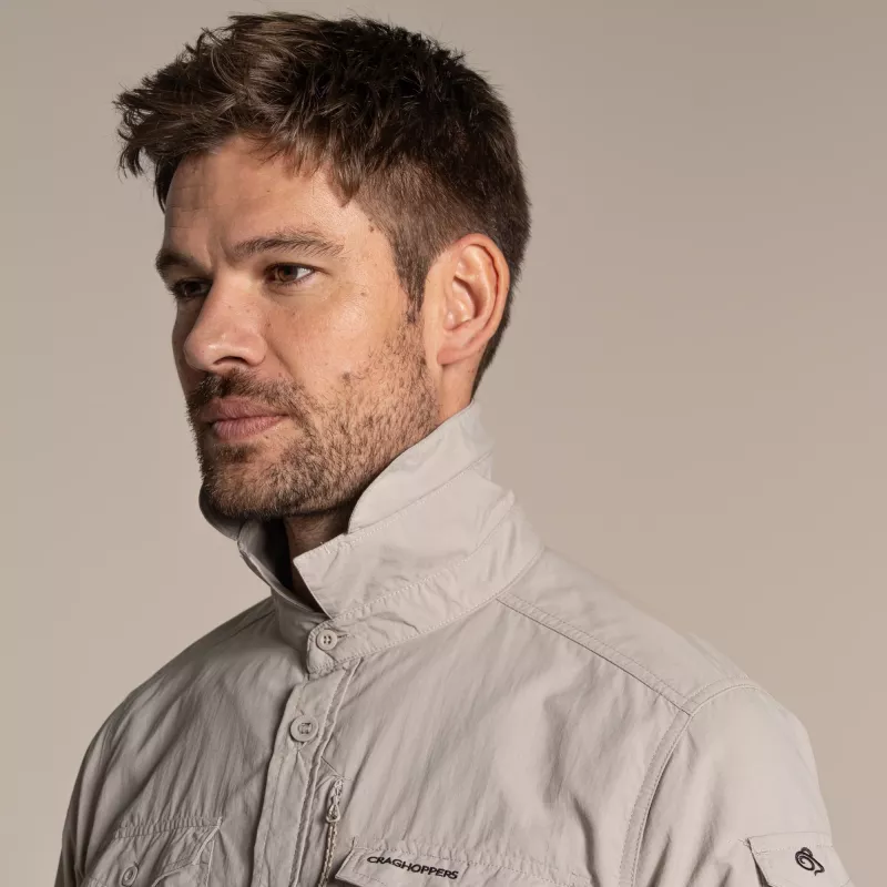 Craghoppers NosiLife Adventure LS Shirt III - Parchment - maat S