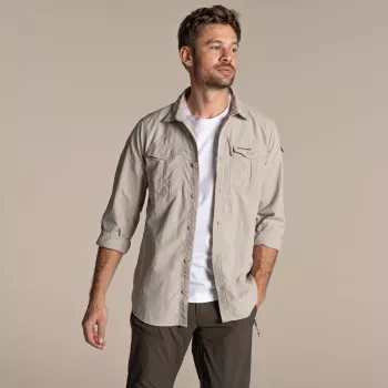 Craghoppers NosiLife Adventure LS Shirt III - Parchment - maat L