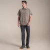 Craghoppers Kiwi II kortarm overhemd - Pebble, maat L