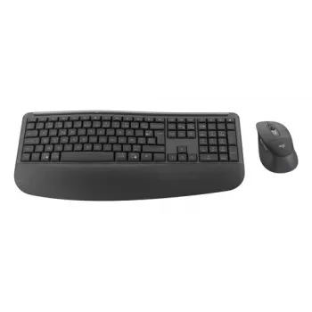 Logitech Signature Comfort Plus Combo MK880 voor zakelijk draadloze toetsenbord- en muiscombinatie UK-indeling grafiet