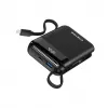 Canyon OnPower 104 10000 mAh Powerbank met USB-C- en Lightning-kabel Zwart