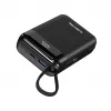 Canyon OnPower 204 20000 mAh Powerbank met USB-C- en Lightning-kabels, Zwart