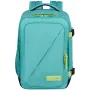 American Tourister Take2Cabin S handbagagerugzak Dusty Turquoise/Lime