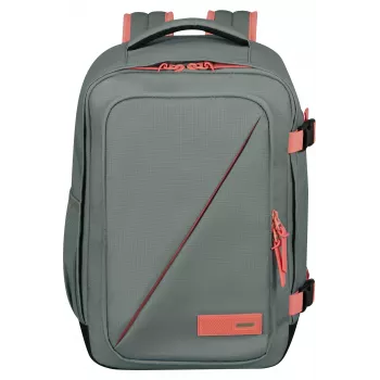 American Tourister Take2Cabin S handbagagerugzak Sage/Coral
