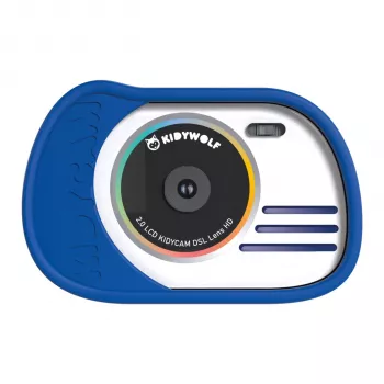 KIDYWOLF foto- en videocamera blauw