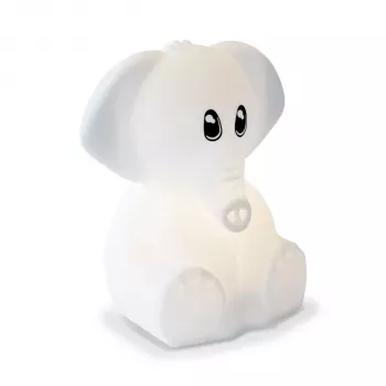 KIDYWOLF nachtlampje olifant met kleurwissel 15cm