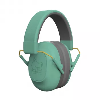 KIDYWOLF noise cancelling hoofdtelefoon kinderen groen
