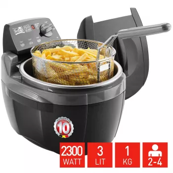 Fritel Turbo SF 4209 friteuse 3L 2,3kW roestvrij staal/zwart