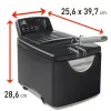 FRITEL friteuse Turbo SF 3 liter roestvrij staal