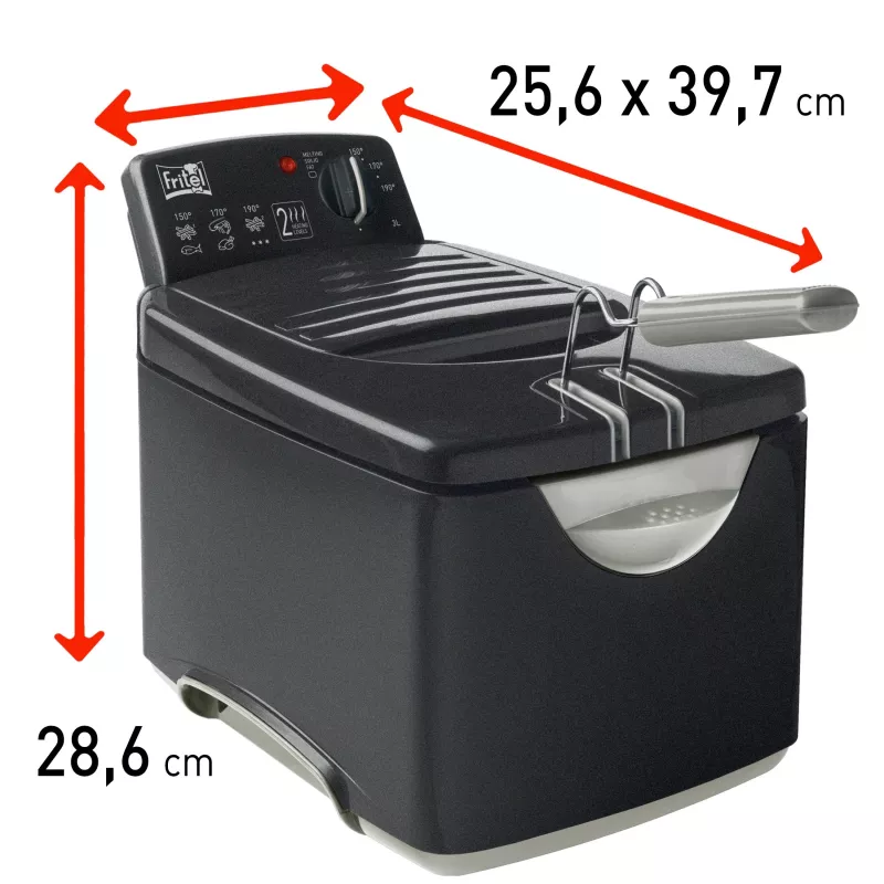 FRITEL friteuse Turbo SF 3 liter roestvrij staal