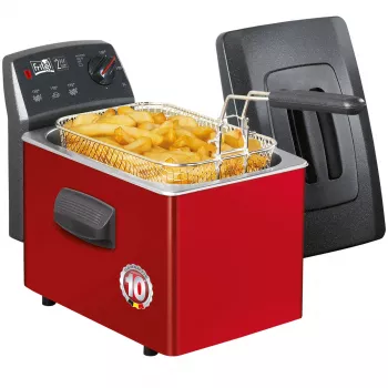 FRITEL TURBO SF friteuse 3L 2200W zwart/rood/grijs