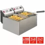 FRITEL professionele friteuse 16 liter 6,6 kW roestvrij staal