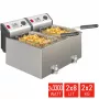 FRITEL TURBO SF friteuse 16 liter 6,6 kW roestvrij staal