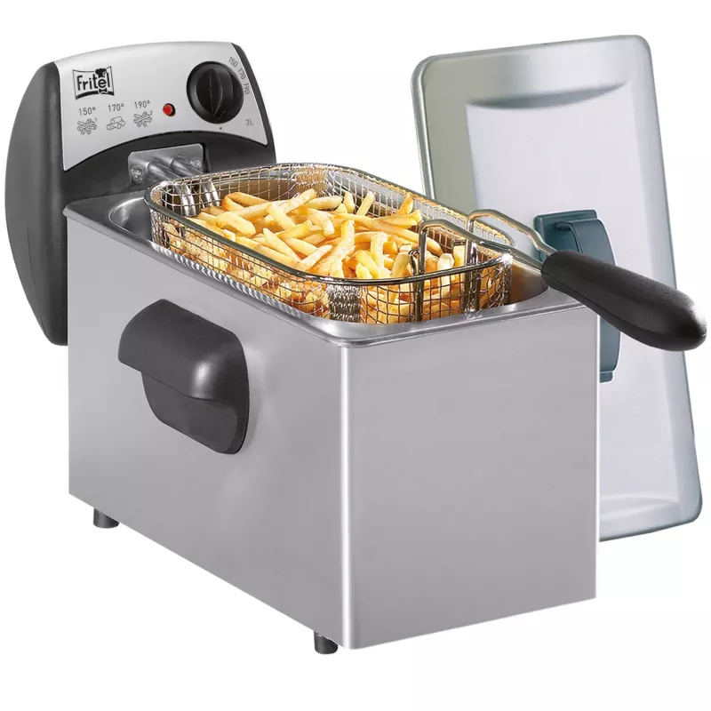 FRITEL Starter friteuse 3 L 2,2 kW roestvrij staal