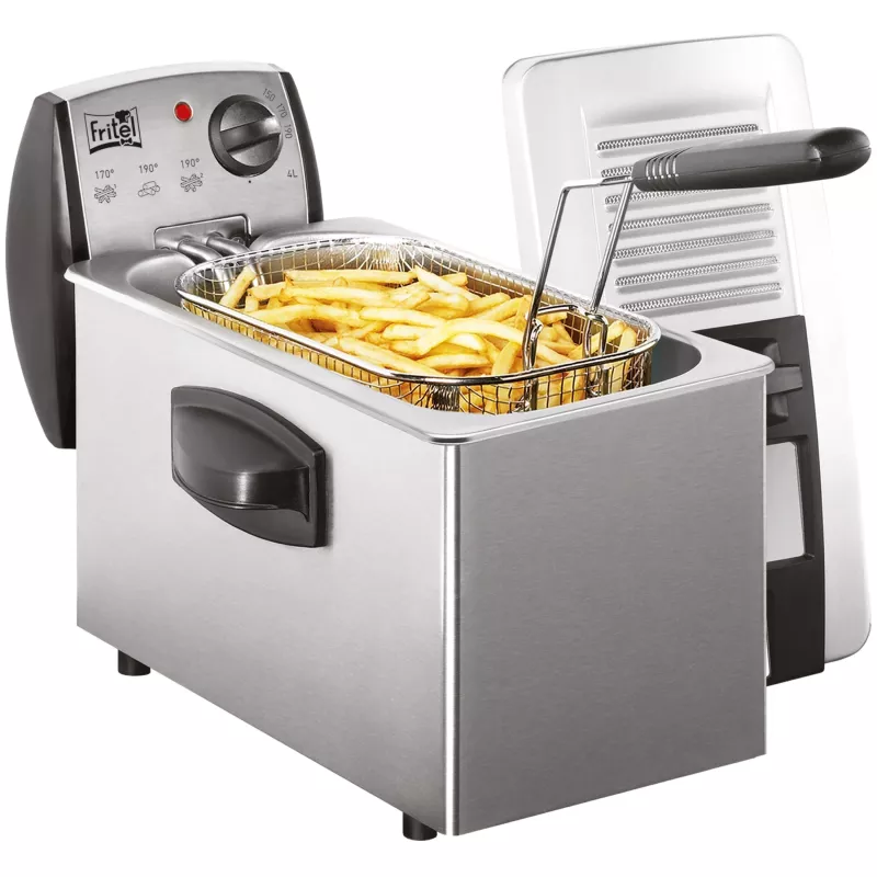 FRITEL Starter friteuse 4 liter 2,6 kW grijs