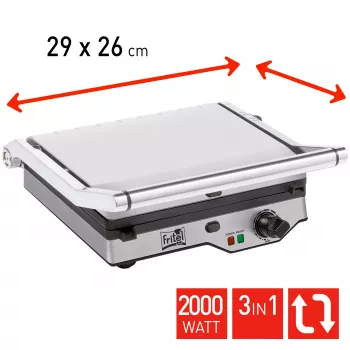 FRITEL GR 2275 contactgrill RVS