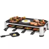 FRITEL RG 2170 raclettegrill RVS chroom/zwart 1200 W 8 personen