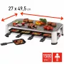 FRITEL SG 2180 raclette RVS/chroom zwart