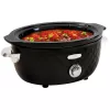FRITEL Family slowcooker 5,5 liter 210W zwart/chroom