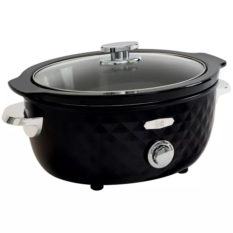 FRITEL Family slowcooker 3,3L 150W zwart/chroom
