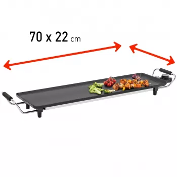 Fritel TY 1689 teppanyaki elektrische grill 1800 W kookplaat van aluminium spuitgietwerk
