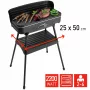 FRITEL Starter BBQ 2246 elektrische grill met standaard, 2200 W, zwart