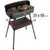 FRITEL Starter BBQ 2246 elektrische grill met standaard, 2200 W, zwart
