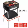 FRITEL Family BBQ 3256 elektrische BBQ-grill rood/zwart