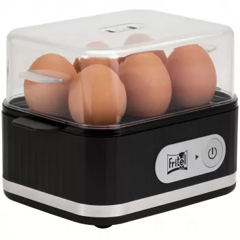 FRITEL Family eierkoker 400W zwart/transparant