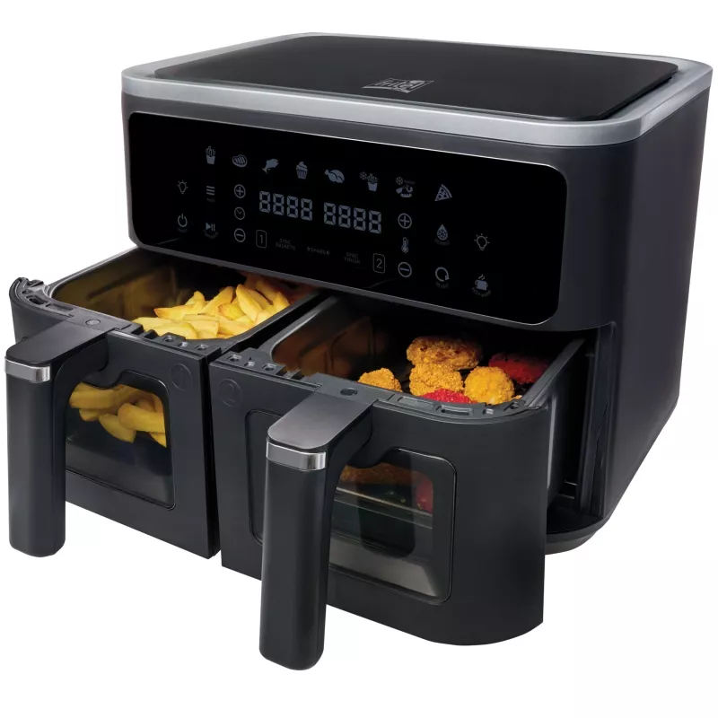 Fritel SnackTastic 8480 heteluchtfriteuse 2 x 4,5 L