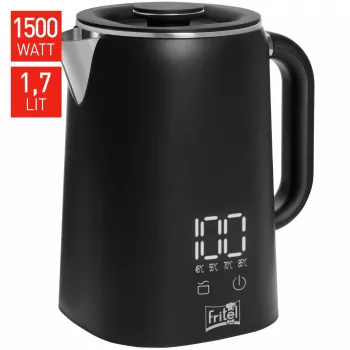 Fritel waterkoker 1,7 liter zwart