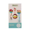 Lilliputiens set van 3 badballen met zuignappen