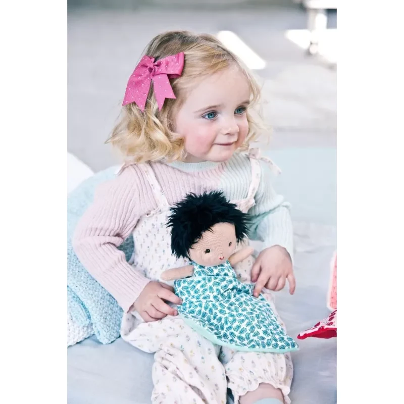 Lilliputiens babypop in mand met outfit en deken Ari