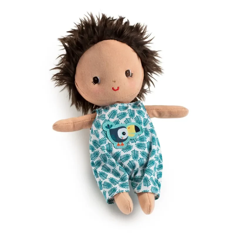 Lilliputiens babypop in mand met outfit en deken Ari