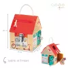Lilliputiens Georges the Fox houten activiteitenhuis met sloten