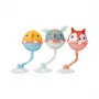 Lilliputiens set van 3 badballen met zuignappen - Joe de draak 3m+