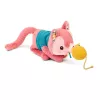 Lilliputiens Jeanne de kat pluche speelgoedset met mand en accessoires, 12m+
