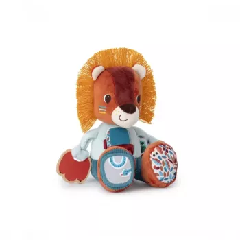Lilliputiens multi-activiteit pluche speelgoed Jack de leeuw 9m+