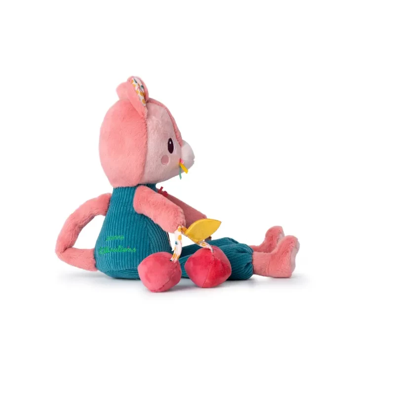 Lilliputiens Jeanne de kat multifunctioneel activiteitenpluche 9m+