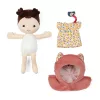 Lilliputiens Jeanne babypop in draagzak met hoed 18m+