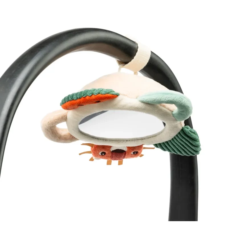 Lilliputiens Jack de Leeuw sensorische activiteitenspiegel met handgrepen, 3m+