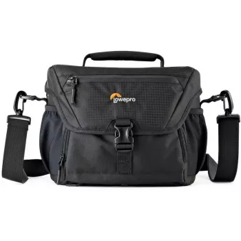 Lowepro Nova 180 AW II Schoudertas voor DSLR-systeemcamera met objectief, Zwart