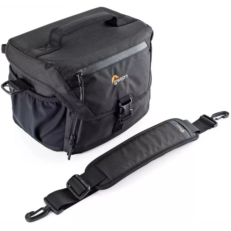 Lowepro Nova 180 AW II Schoudertas voor DSLR-systeemcamera met objectief, Zwart