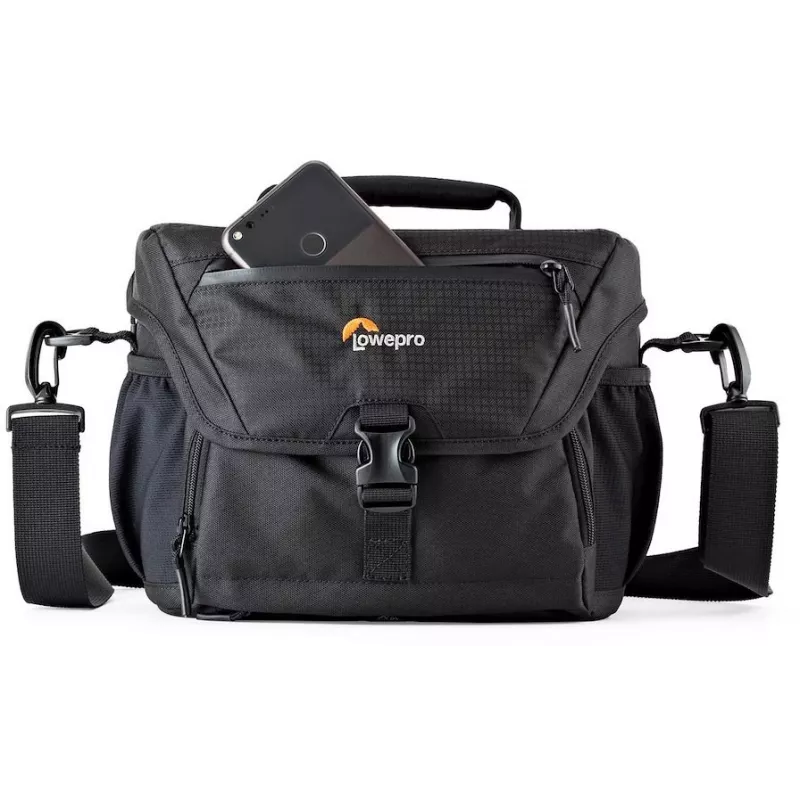 Lowepro Nova 180 AW II Schoudertas voor DSLR-systeemcamera met objectief, Zwart
