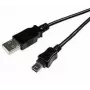 Honeywell USB-kabel USB Type-A stekker naar Mini-USB Type-B stekker 1,8 m zwart voor Datamax-ONeil RL4