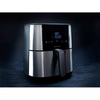 Gastronoma 18290002 heteluchtfriteuse, 6 L, 1800 W, zilver