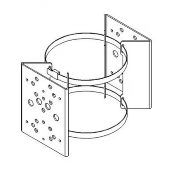 Raytec masthouder voor 2 LED-schijnwerpers - Raymax, Raylux, Fusion, Vario - 50-170 mm